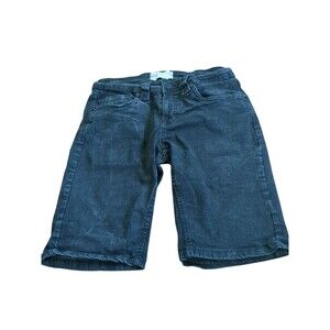 Colours Alexander Julian Men's Jean Shorts Denim Black Stretch WaistBand Size 30